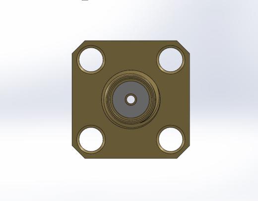 SMA 4孔法兰18 GHz连接器缩略图